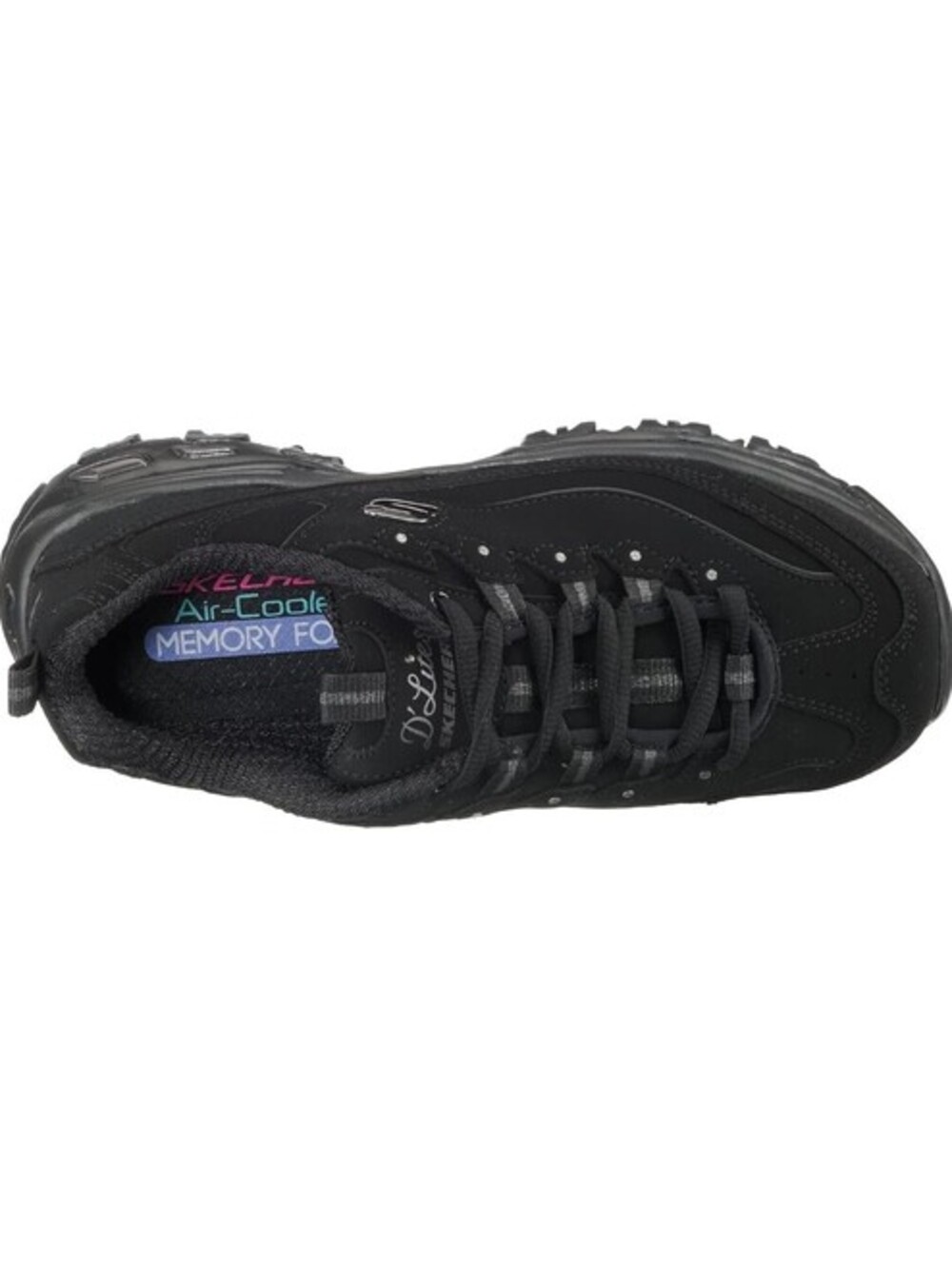 SKECHERS D'Lites - Play On Black Women's Sneakers Shoes 11949/BBK Sz.10 NEW - Picture 6 of 11